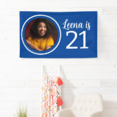 21e verjaardag foto Lijst Spandoek (Insitu)