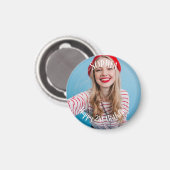 21e verjaardag gepersonaliseerd magneet (Voorkant / Achterkant)