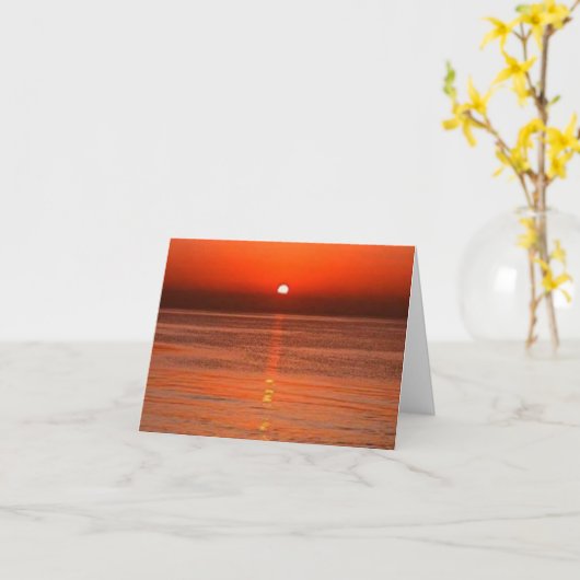 **21e** VERJAARDAG & GEWELDIGE ZONSONDERGANG VOOR  Kaart (Gele Bloem)