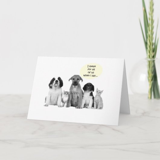 21e VERJAARDAG GROEP GROETEN DOGGIE STIJL Kaart (Voorkant)