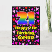 21e verjaardag: Het liefhebbende Kunstpatroon, Reg Kaart (Voorkant)