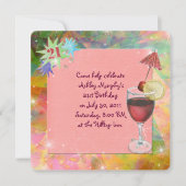 21e verjaardag kaart (Voorkant)