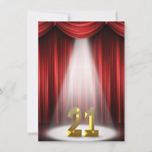21e verjaardag kaart