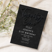 21e verjaardag kaart