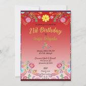 21e verjaardag kaart (Voorkant)