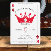 21e verjaardag King of Diamonds Casino Poker Kaart