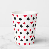 21e verjaardag King of Spades Casino Poker Kaart Papieren Bekers (Achterkant)