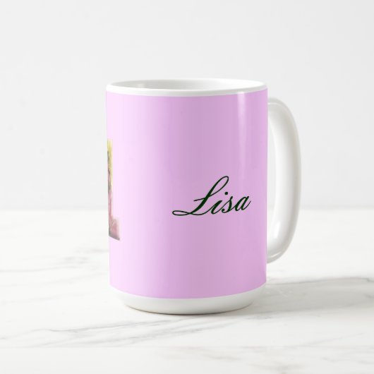 21e verjaardag mijlpaal  koffiemok (Voorkant rechts)