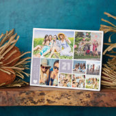 21e verjaardag Multi fotocollage Fotoplaat (Zijkant)