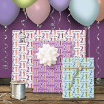 21e verjaardag nummers Paarse roze Inpakpapier Vel<br><div class="desc">Gebruik vetgedrukte 21e verjaardagsjaren in paarse,  blauwe,  groene en roze om cadeaus in te pakken en een verklaring te maken die persoonlijk is. Deze pakketten bevatten 3 verschillende kleuren inpakpapier vellen.</div>