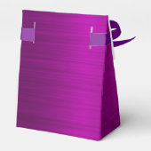 21e verjaardag paarse roze dank je monogram bedankdoosjes (Achterkant)