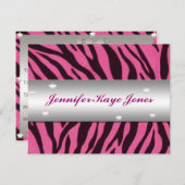 21e verjaardag Persoonlijke partij Kaart (Voorkant / Achterkant)