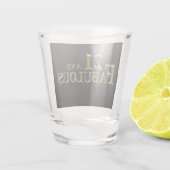 21e verjaardag  shot glas (Achterkant)
