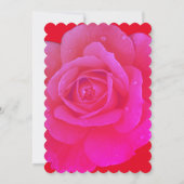 21e Verjaardag Sinaasappel Roze Roze Bloemen Moder Kaart (Achterkant)