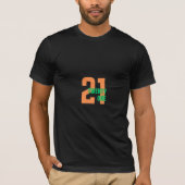 21e verjaardag T-Shirt (Voorkant)