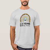 21e verjaardag T-shirt 21 jaar Geweldige (Voorkant)