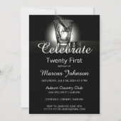 21e verjaardag uitnodiging (Voorkant)