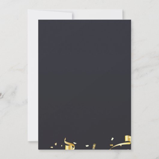 21e verjaardag uitnodiging - 21 jaar uur seconden (Achterkant)