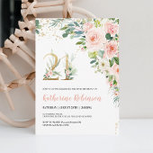 21e verjaardag uitnodiging voor haar volwassen ver