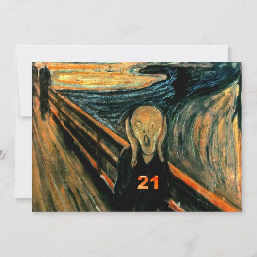 21e verjaardag Uitnodigingen (Voorkant)