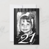 21e verjaardag Uitnodigingen (Voorkant)