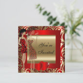 21e verjaardag van de Bashpartij | DIY-tekst Kaart (Staand voorkant)