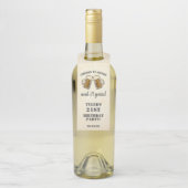 21e verjaardag van de geelroer voor bier flessenhanger (Op fles)