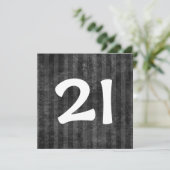 21e verjaardag van de steenkoolstapes W1078 Kaart (Staand voorkant)