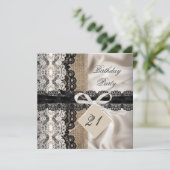 21e verjaardag van de trieste trieste uitholling v kaart (Staand voorkant)