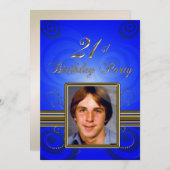 21e verjaardag van de uitnodiging van de partij Bi (Voorkant / Achterkant)