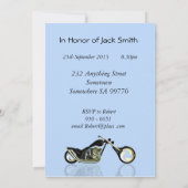 21e verjaardag van de uitnodiging van de partij Bi (Achterkant)