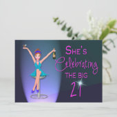 21e verjaardag van de uitnodiging van de partij va (Staand voorkant)