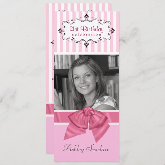 21e verjaardag van de Uitnodigingen van de Partij  (Voorkant / Achterkant)