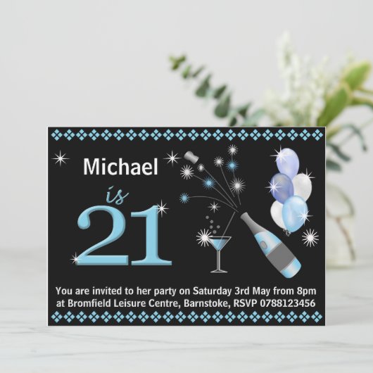 21e verjaardag van de Uitnodigingen van de Partij (Staand voorkant)
