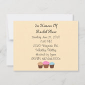 21e verjaardag van de verjaardag kaart (Achterkant)