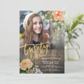 21e verjaardag van het Koord van het Hout van het  Kaart (Staand voorkant)