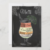 21e verjaardag van het zwarte en witte karton Mai  Kaart (Achterkant)