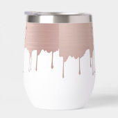 21e verjaardag van Trendy Roos Pink Gold Metallic  (Rechts)