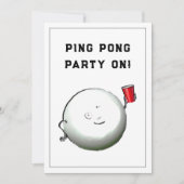 21e verjaardag van uitnodigingen (Voorkant)