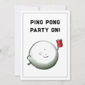 21e verjaardag van uitnodigingen (Voorkant)