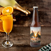 21e verjaardag voor jongens die bier kauwen bier etiket