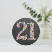 21e verjaardag Voorjaarsbloem van de Partij van de Kaart (Staand voorkant)