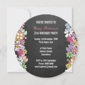 21e verjaardag Voorjaarsbloem van de Partij van de Kaart (Achterkant)