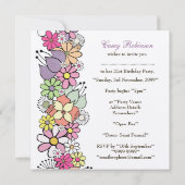 21e verjaardag Voorjaarsbloem van de Partij van de Kaart (Achterkant)