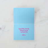 21e verjaardag | Winter Baby Verjaardag Kaart (Binnen)