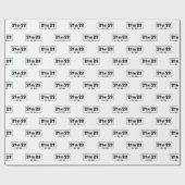 21e verjaardagscadeau 21 in 23 Est 2002 Cadeaupapier (Vlak)