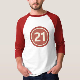 21e Verjaardagscadeaus Mannen T-shirt