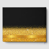 21e verjaardagsfeest zwart goud boog gastenboek (Achterkant)