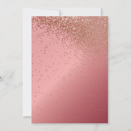 21e verjaardagsfeestje Bash - Roos Kaart (Achterkant)