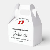 21e verjaardagsherstelkit Hangover Kit Bedankdoosjes (Voorkant Zijde)